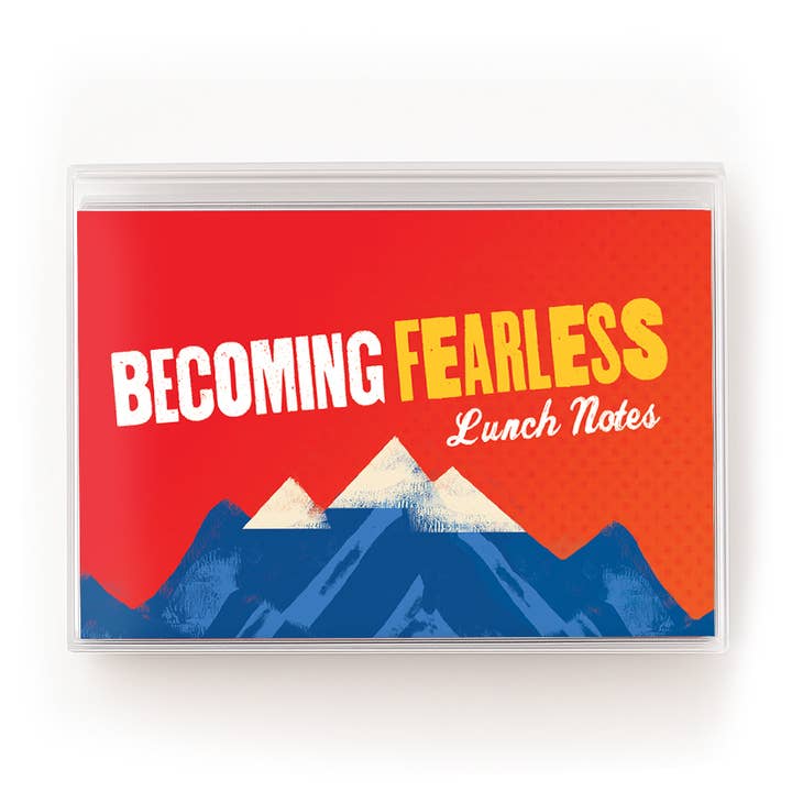 "Becoming Fearless" Affirmatiekaarten - Set in Doos voor wholesale door Papersalt