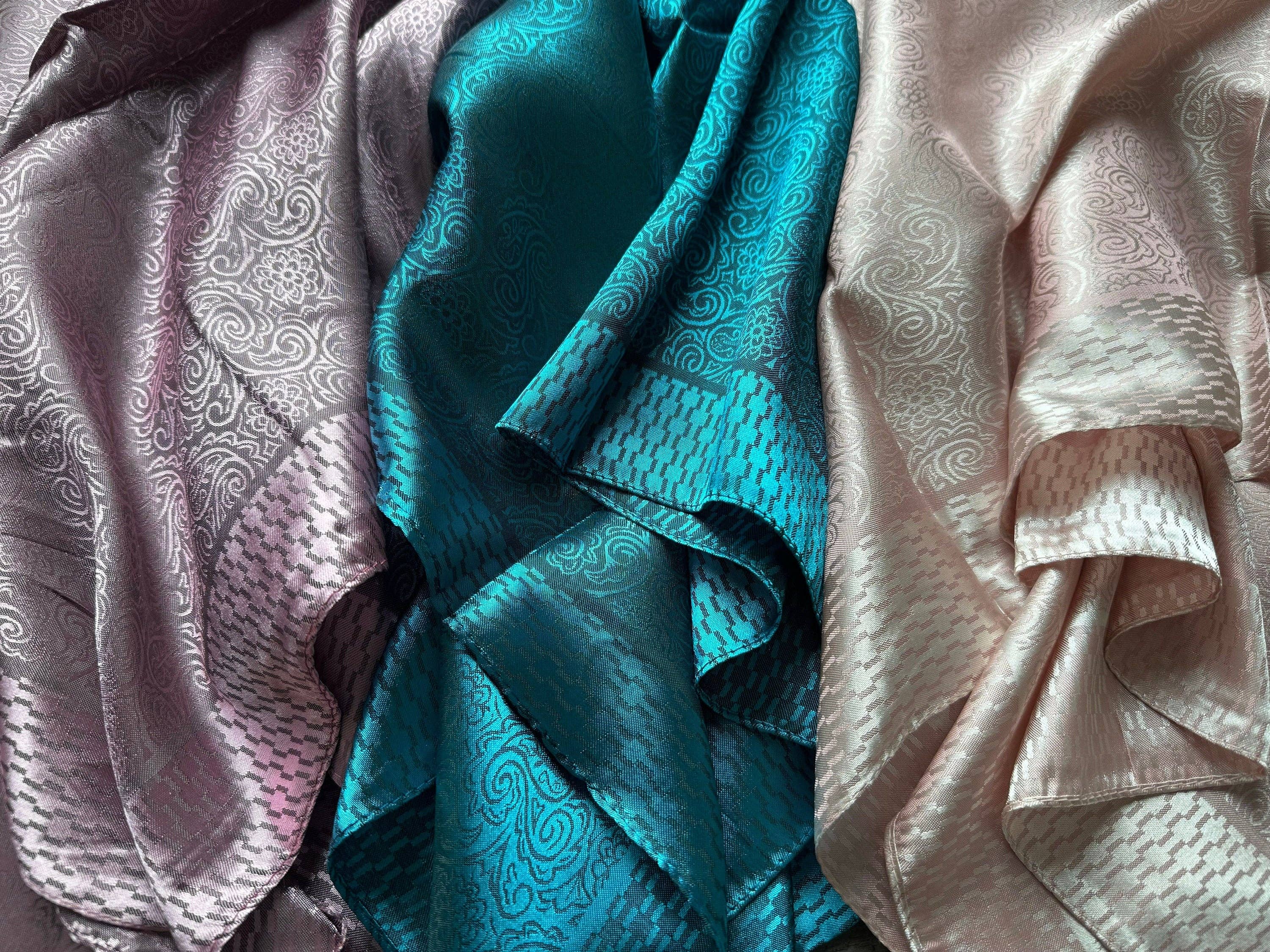 Double B Wild Rags - Wholesale Scarf - Women's - Wild Rag JACQUARD Regal Paisley 38"x38" Cowboy Western Neck Scarf Bandanna by Double B Wild Rags1