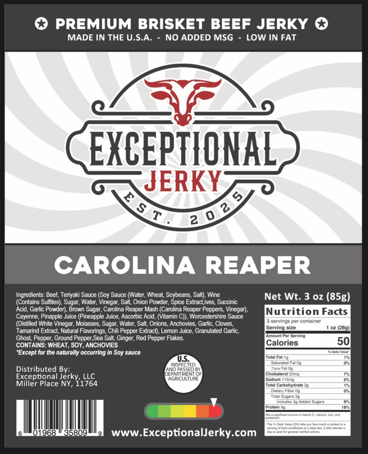 Exceptional Jerky LLC - Wholesale Jerky - Exceptional Jerky Variety 1 - 12 Flavors10