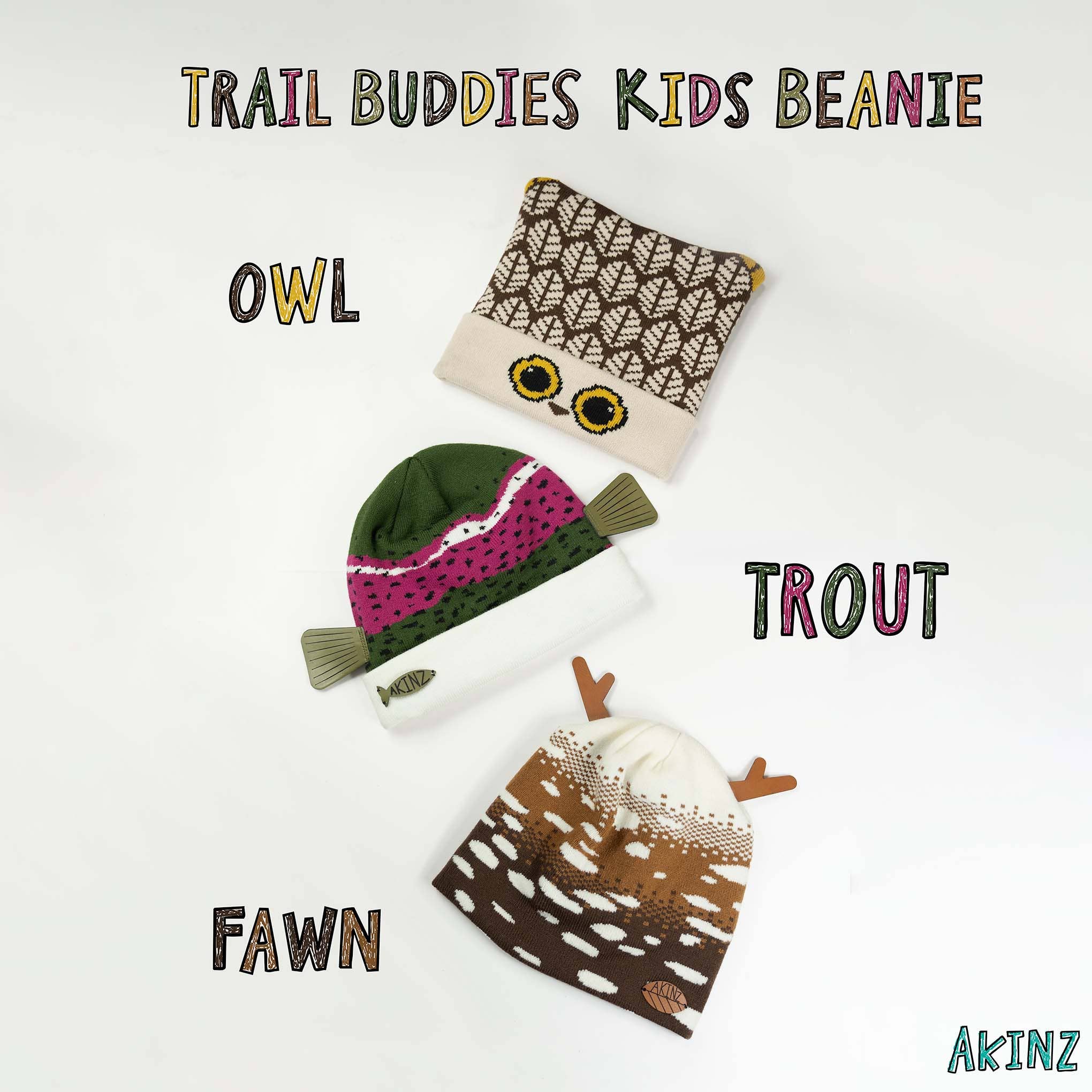 Akinz - Wholesale Beanie - Kids - Kids Trail Buddies Beanie20