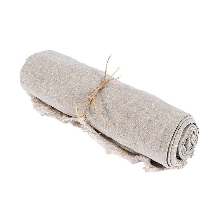 The Linen Tablecloth - Beige - 150x250 for wholesale by Bazar Bizar Living
