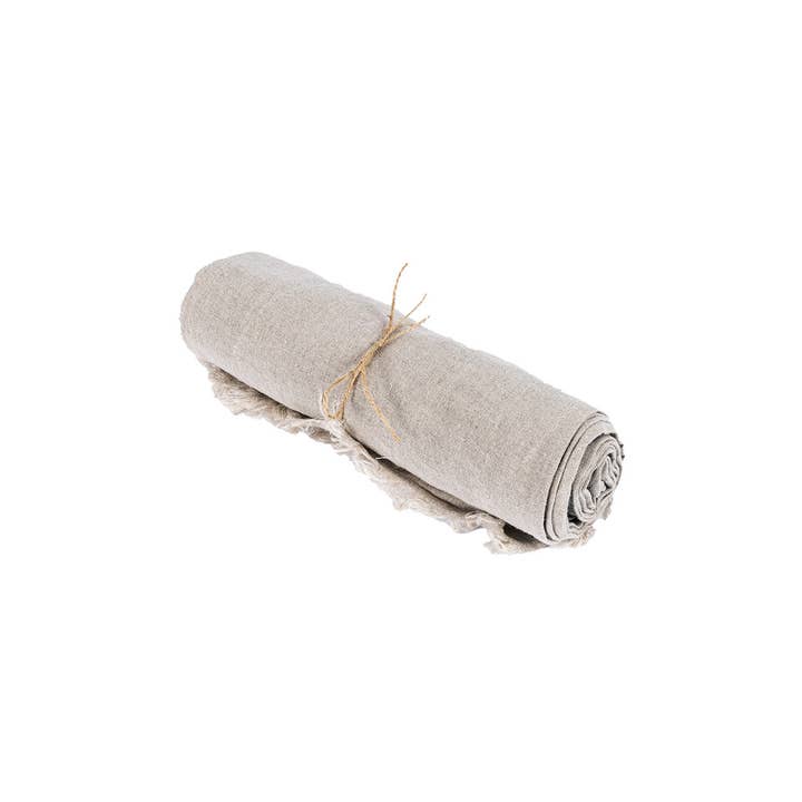 The Linen Tablecloth - Beige - 150x250 for wholesale by Bazar Bizar Living