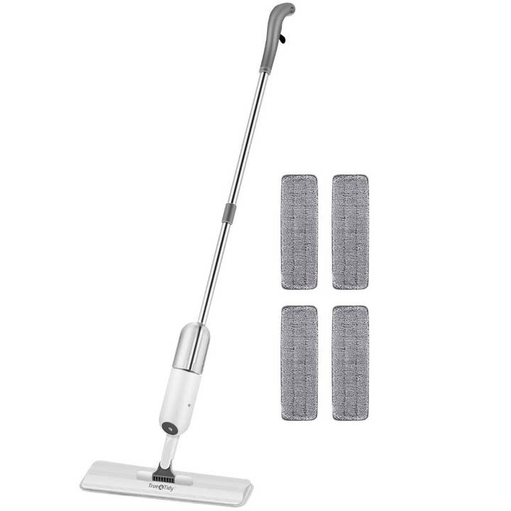 True & Tidy - Wholesale Mop - Spray Mop with Refillable Tank Deluxe Set