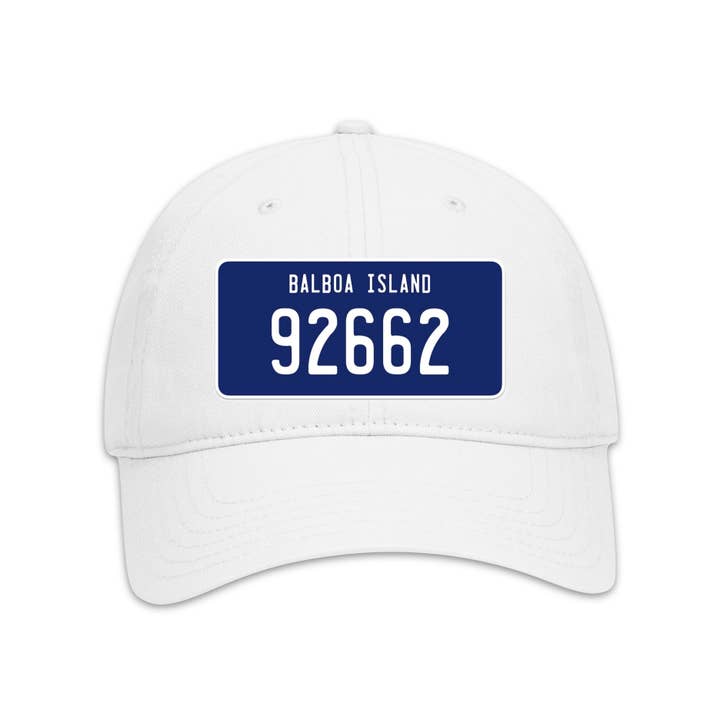 Newport Beach 92662 Navy Hat for wholesale by Old Road Brand