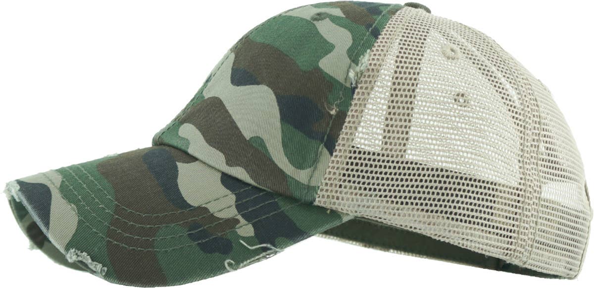 KBETHOS – Boné de beisebol - Mulher por atacado – Boné ajustável de malha com abertura para rabo de cavalo10