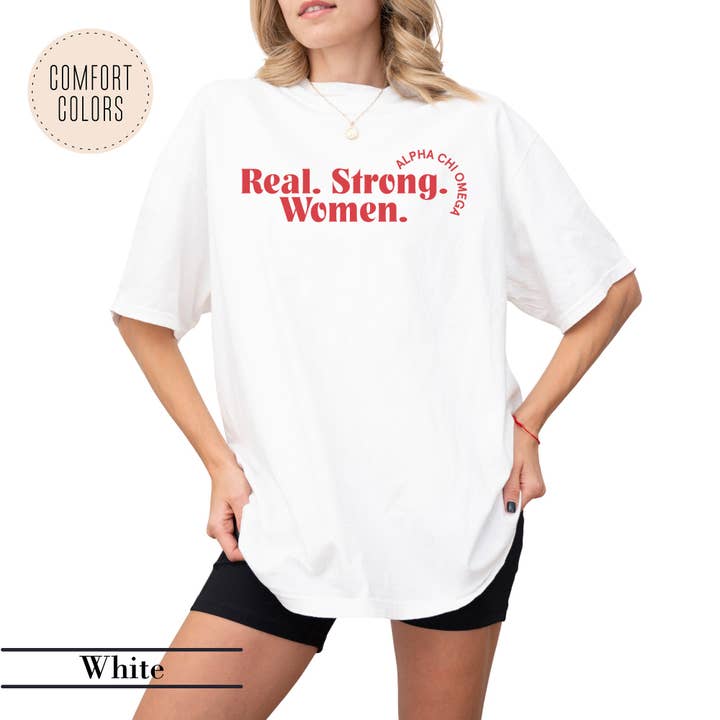 Sorority Tagline Comfort Colors T-shirt (C för wholesale av Kite and Crest