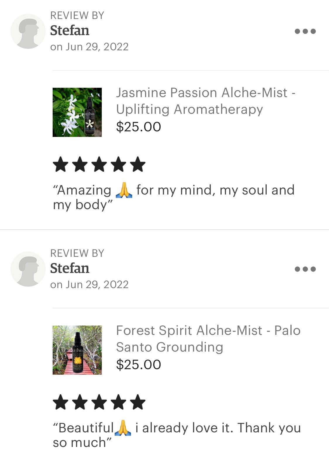 Kejiwa - Wholesale Aromatherapy Mist - Forest Spirit Alche-Mist5