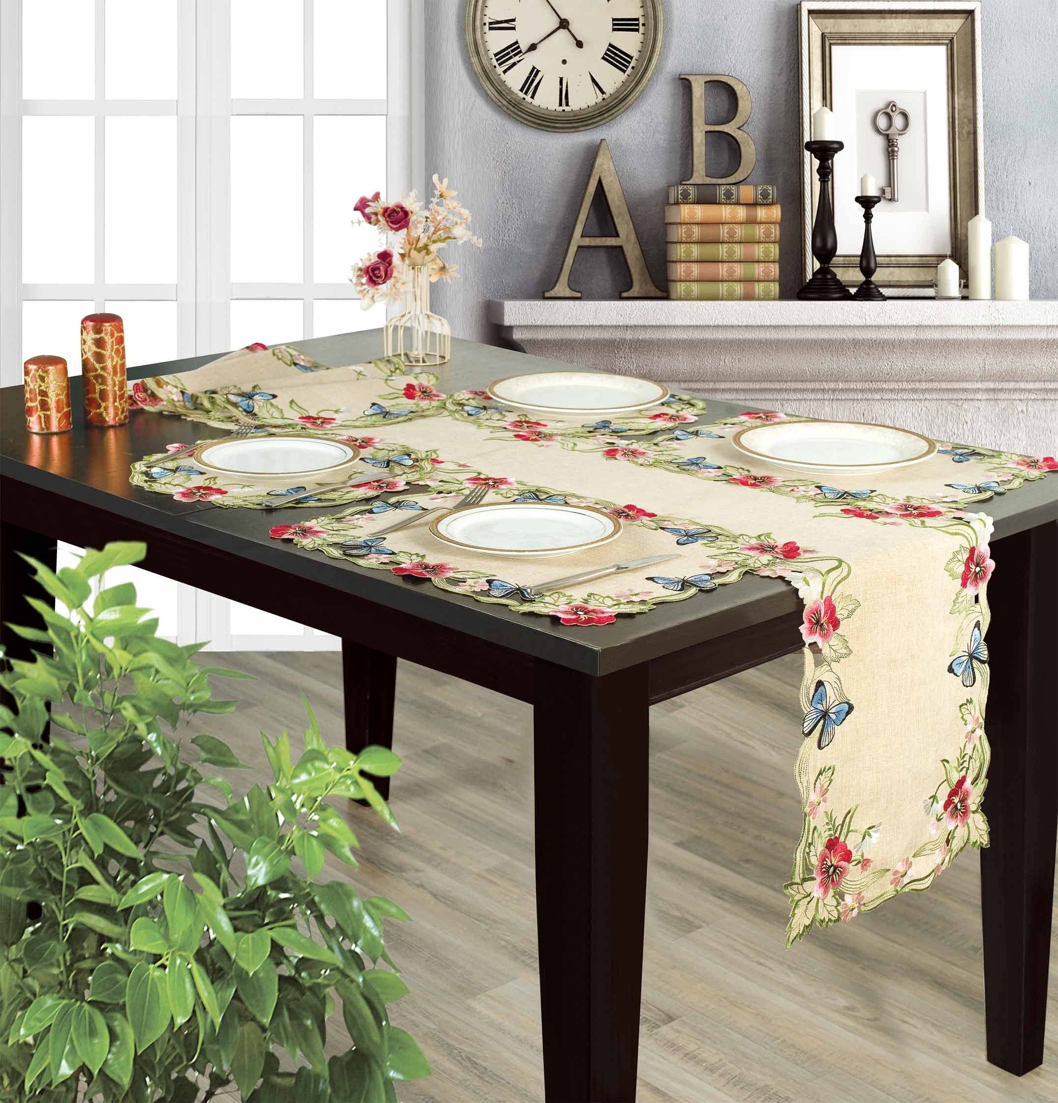 Decozen - Wholesale Tablecloth - Beige Table Linen Polyester Fabric6