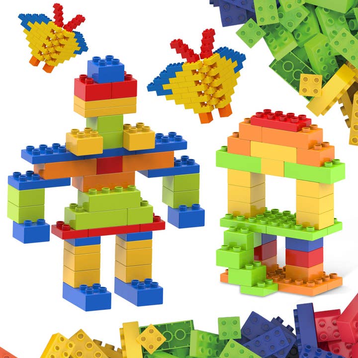 PicassoTiles Large Brick Building Blocks - 200pc for wholesale by PicassoTiles
