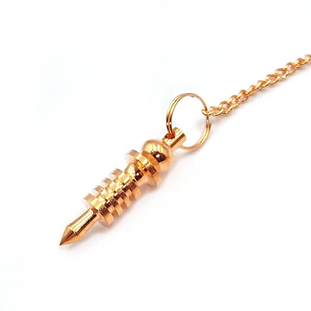 Shamans Crystal - Wholesale Meditation Supplies - Brass Pendulums, Brass Dowsing Pendulums with Gift Pouch16