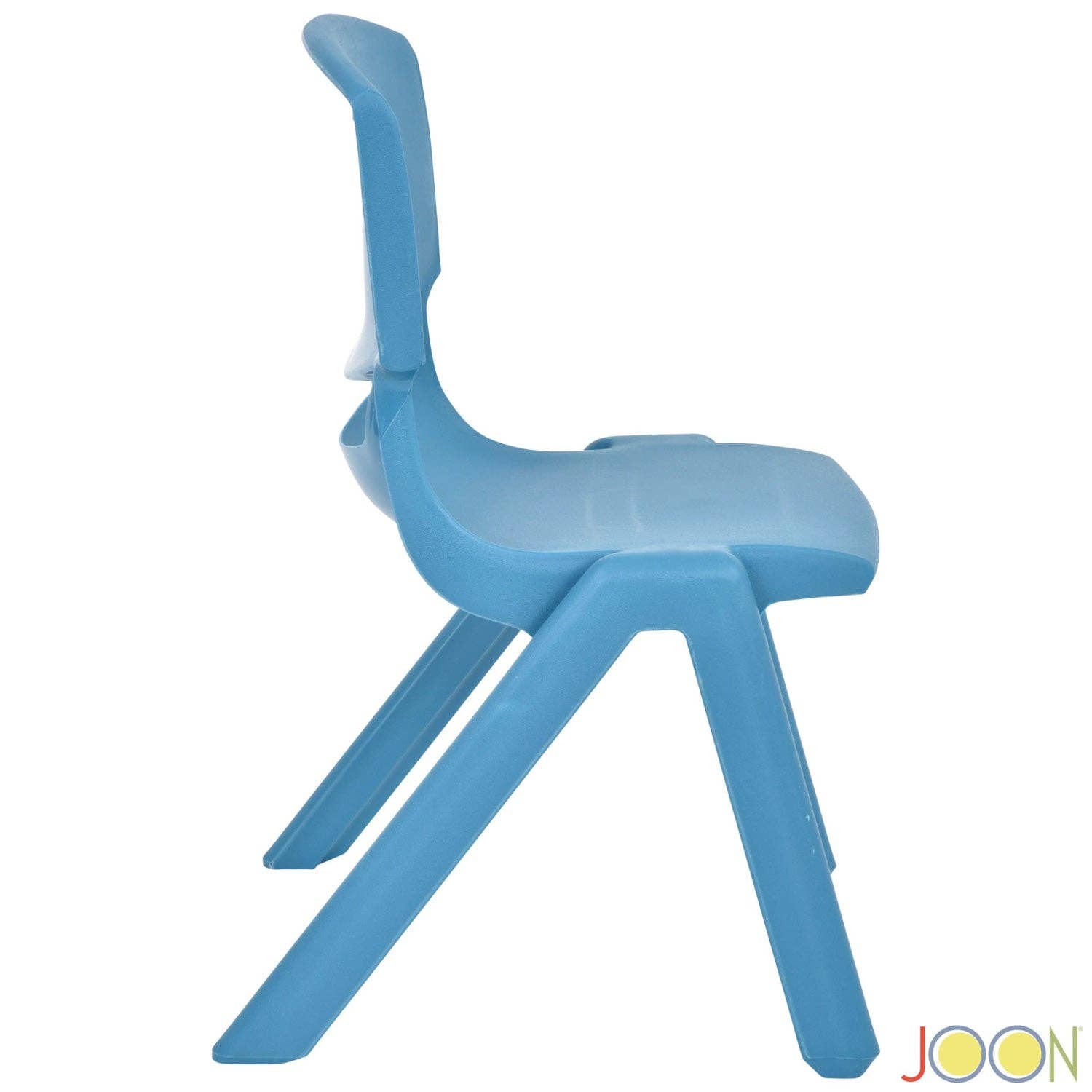 ShopBobbys - Wholesale Chair - Kids - JOON Stackable Plastic Kids Learning Chairs, Sky Blue, 20.5x12.75X11 Inches, 2-Pack (Pack of 2)6