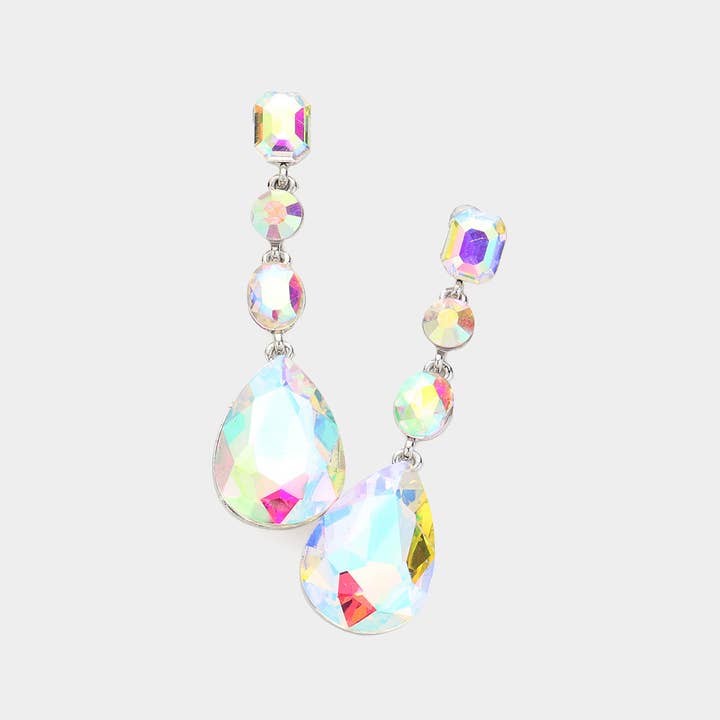 Sensibling Corp. – Großhandel Ohrhänger – Abendohrringe mit Akzenten aus Kristalltropfensteinen12