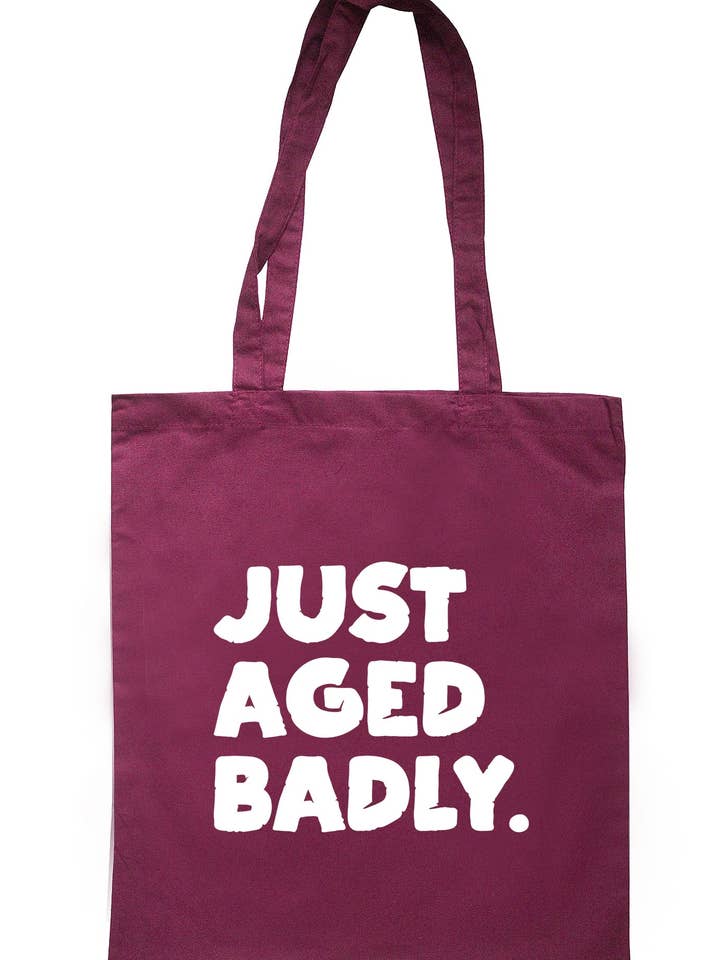 Gerade schlecht gealtert Einkaufstasche A0185 für den Großhandel von Illustrated Identity