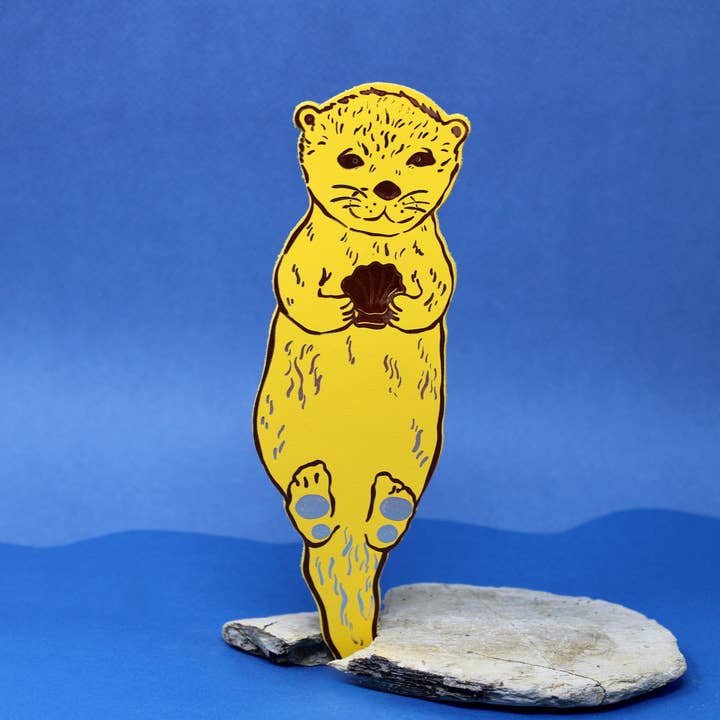Ark Colour Design - Wholesale Bookmark - Otter Bookmark