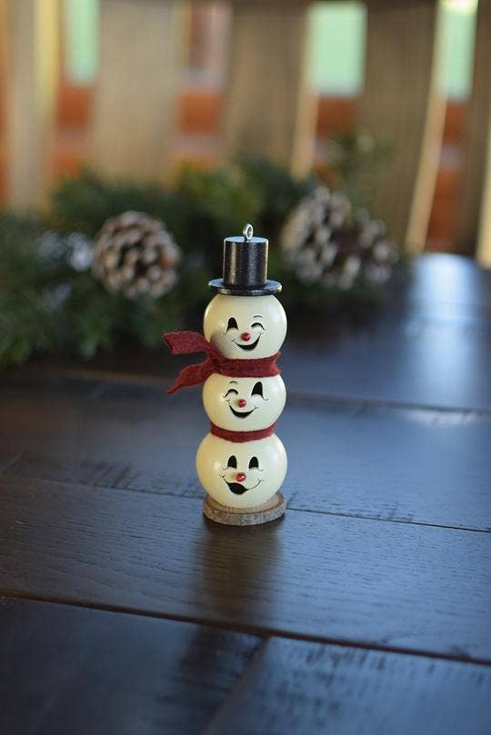 Meadowbrooke Gourds - Wholesale Ornament - Lil Blake Snowman - Pack of 5