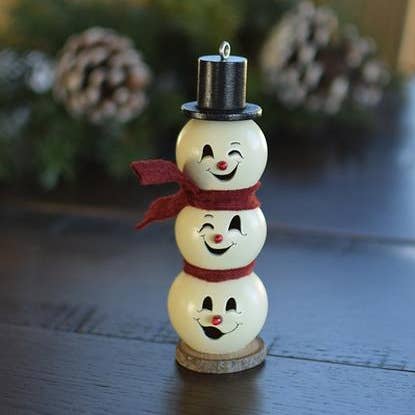 Meadowbrooke Gourds - Wholesale Ornament - Lil Blake Snowman - Pack of 50