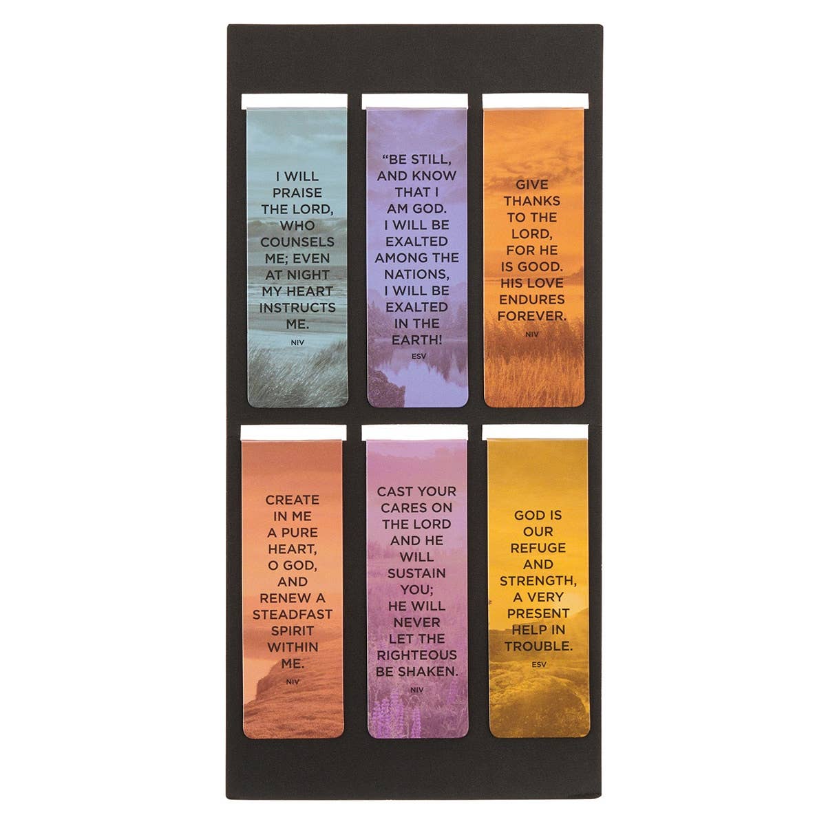 Christian Art Gifts - Wholesale Bookmark - Magnetic Bookmark set Scenic1
