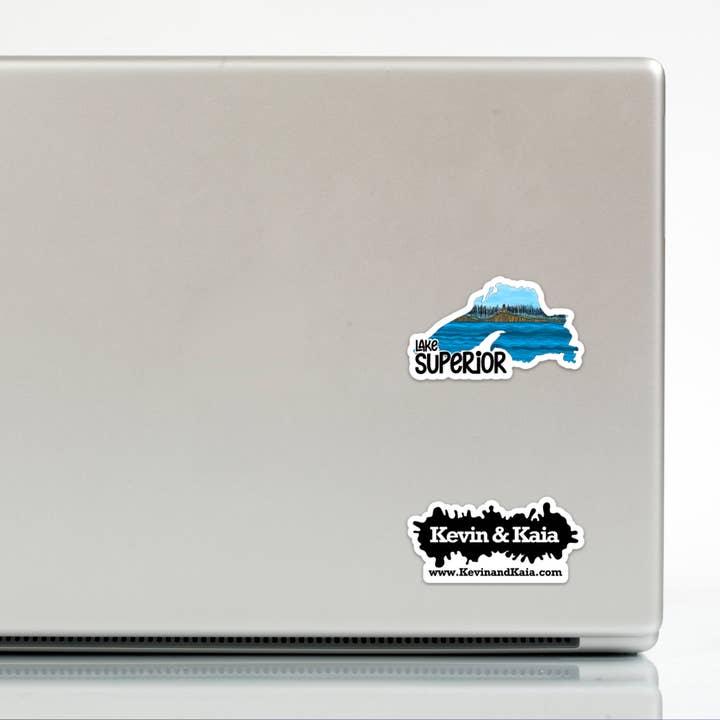 Kevin & Kaia - Wholesale Sticker - Lake Superior - Sticker