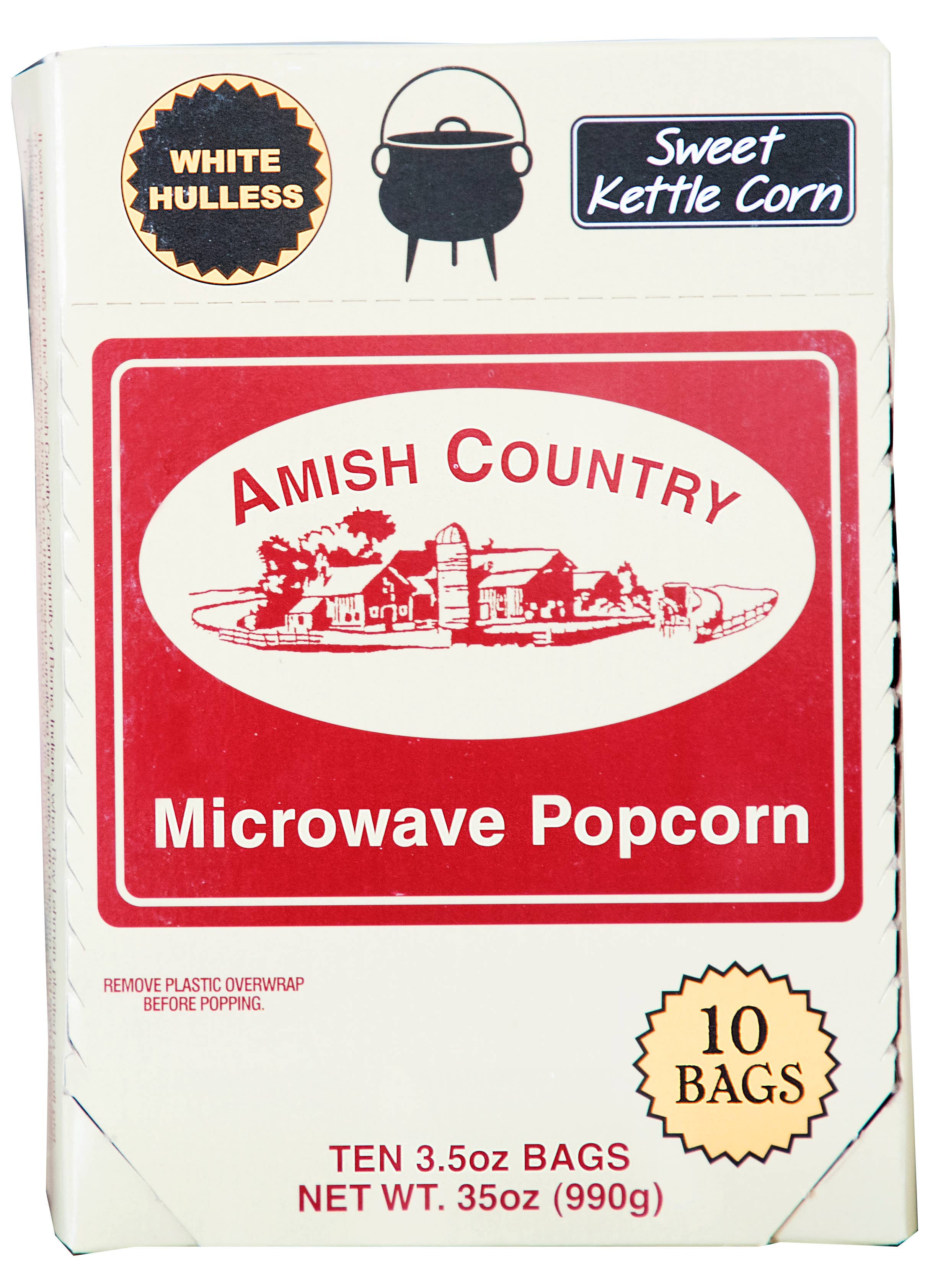 Amish Country Popcorn - Wholesale Popcorn - Mixed Case of 10pk Microwave Popcorn (6/10pk per case)3