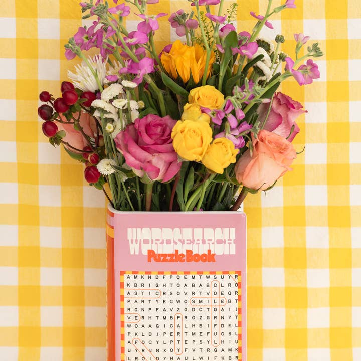 Ban.do - Vente Vases - Livre Vase, Mots Mêlés
