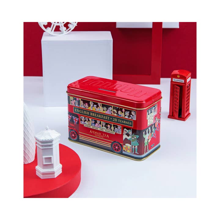Ahmad Tea - Wholesale Tea Bags - Tea Gift - London Bus Caddy