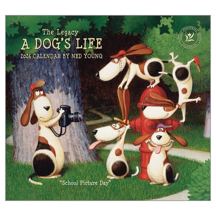 A Dog's Life 2026 Wall Calendar for wholesale by Legacy