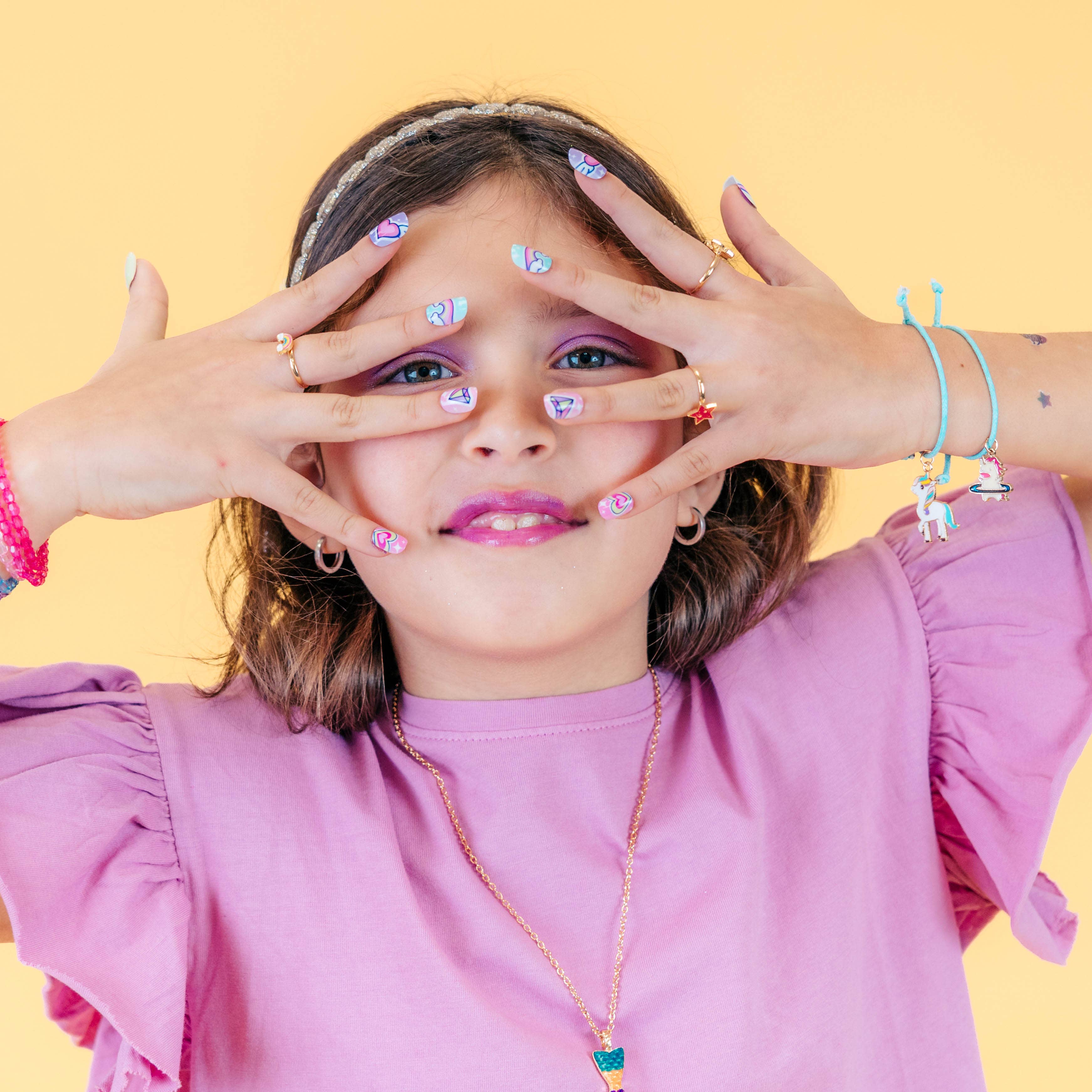 Aquarius Cosmetic SLU – Großhandel Aufpress-/Fake-Nägel – Martinelia Supergirl Künstliche Nägel6