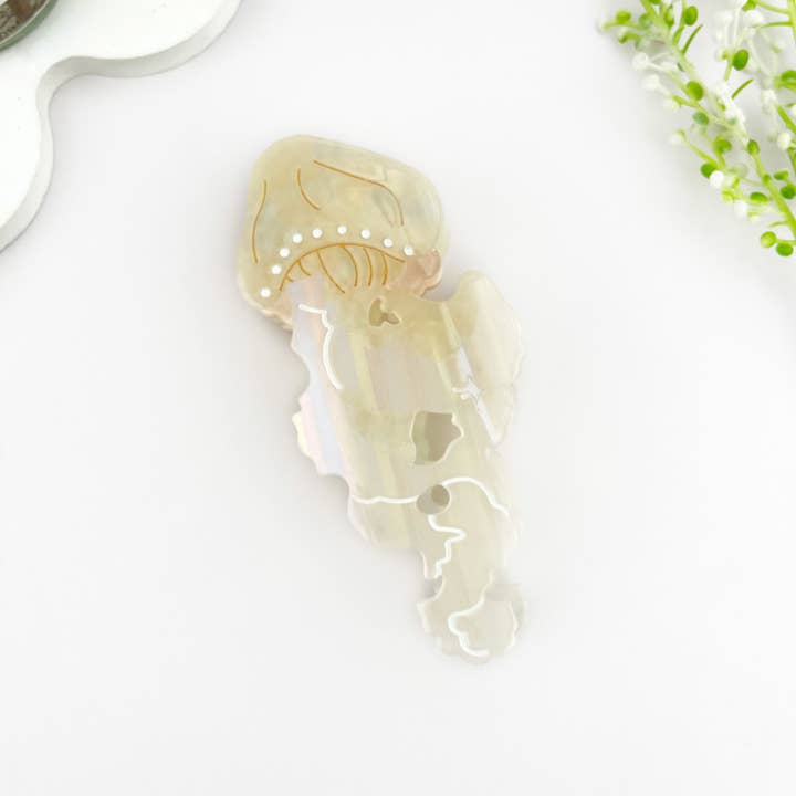 mildstyles - Wholesale Hair Clip - Women's - Graceful Jellyfish Acetate Hair Claw Clip11