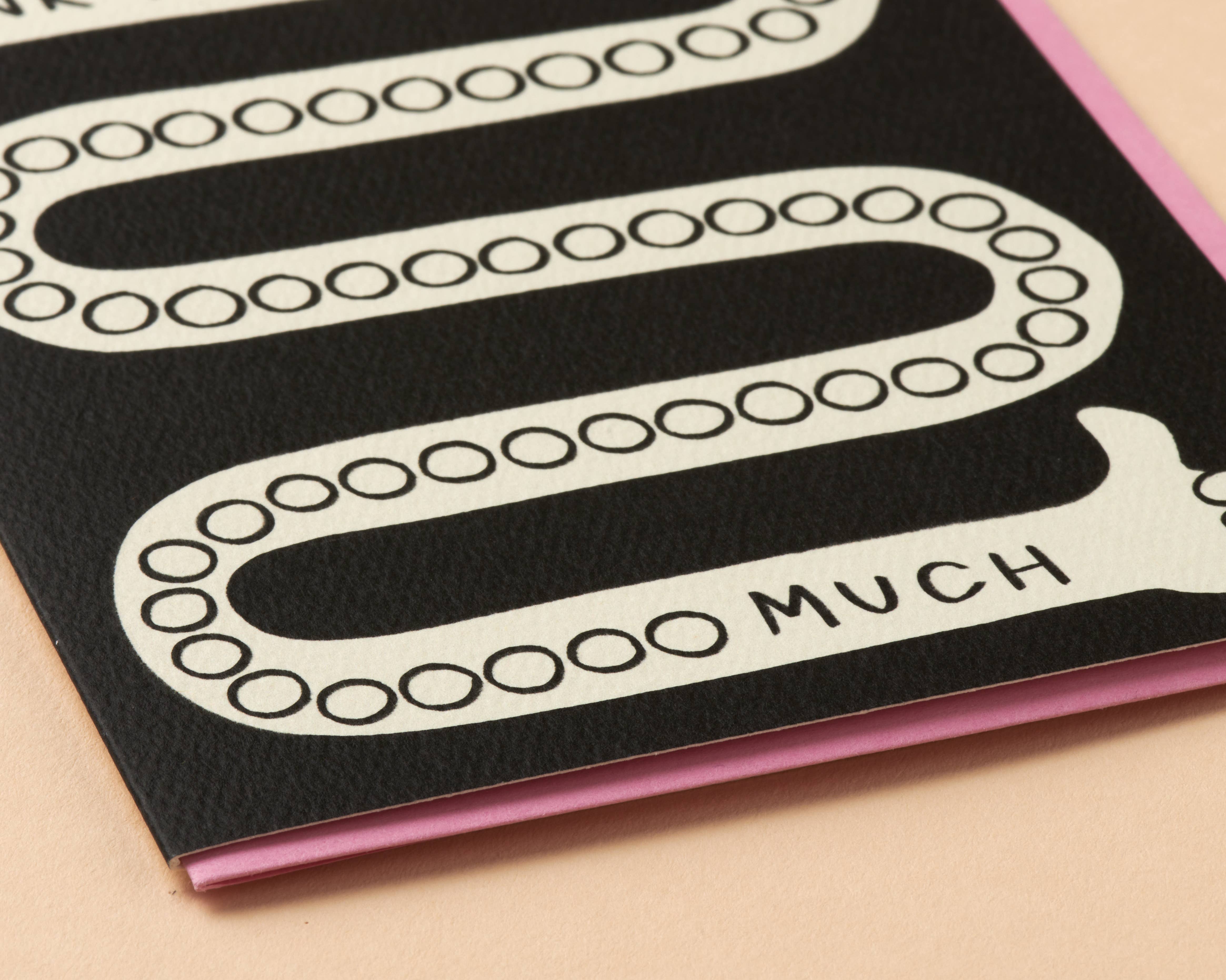 And Here We Are - Wholesale Thank You Card - Thanks Soooo Much Greeting Card - Made in USA, Cute, Funny, Thumbs Up1