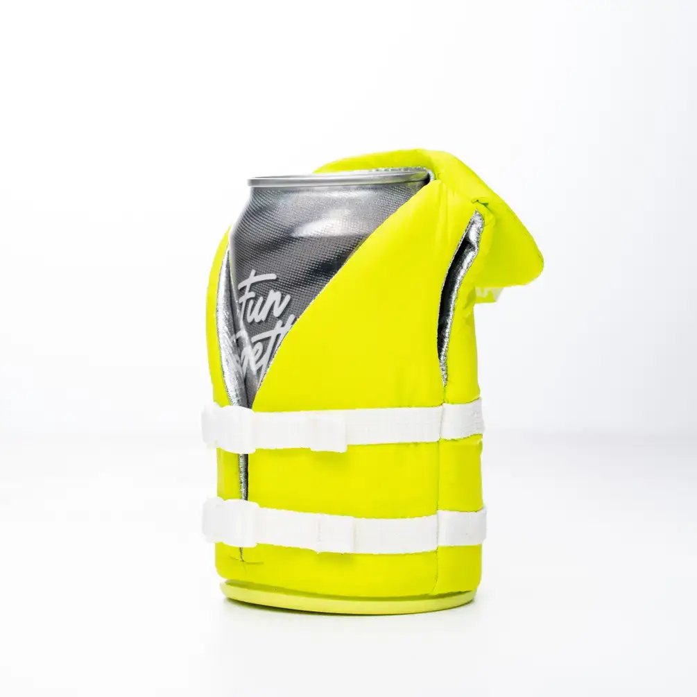 Puffin Drinkwear - Wholesale Drink Huggers & Koozies - *ON SALE* 12 oz Drink Sleeve - The Buoy - Key Lime Pie5