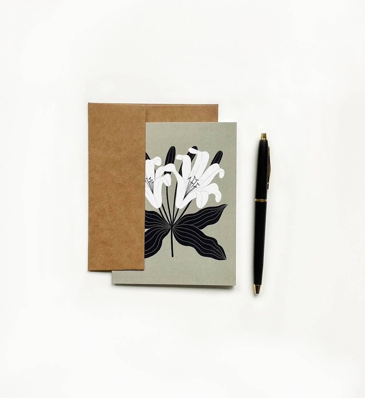 Chelsea Calkins Design - Wholesale Stationery/Notecard Set - Botanical Assorted Card Set - 8 Blank Cards and Envelopes1