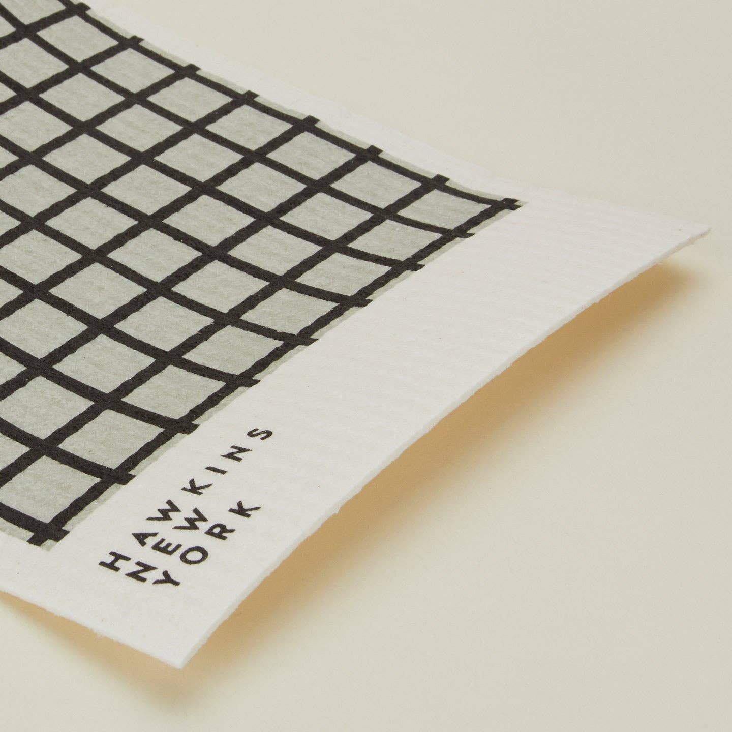 Hawkins New York - Wholesale Dishcloth - ESSENTIAL SWEDISH DISHCLOTH - SET OF 6, LIGHT GREY/BLACK2