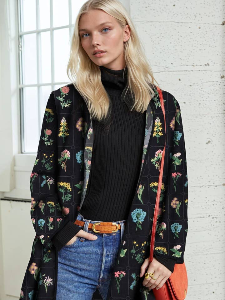 Autofahrerjacke - Botanicals für den Großhandel von Eva Franco