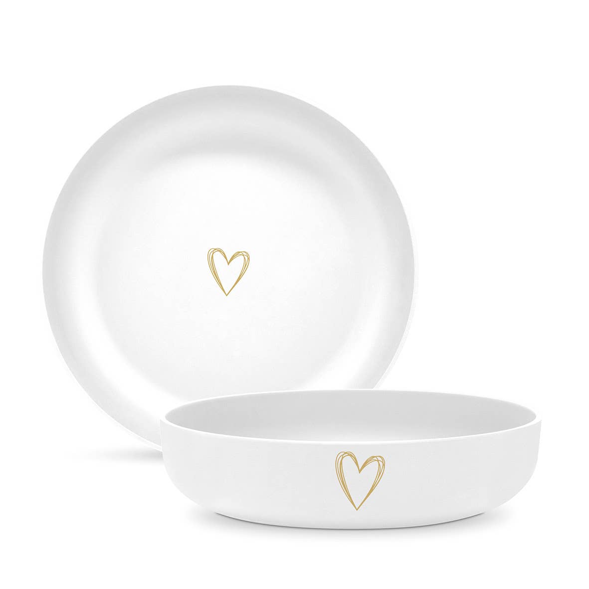 ppd Paperproducts Design GmbH - Wholesale Bowl - Reines Herz Gold Matte Schale 300