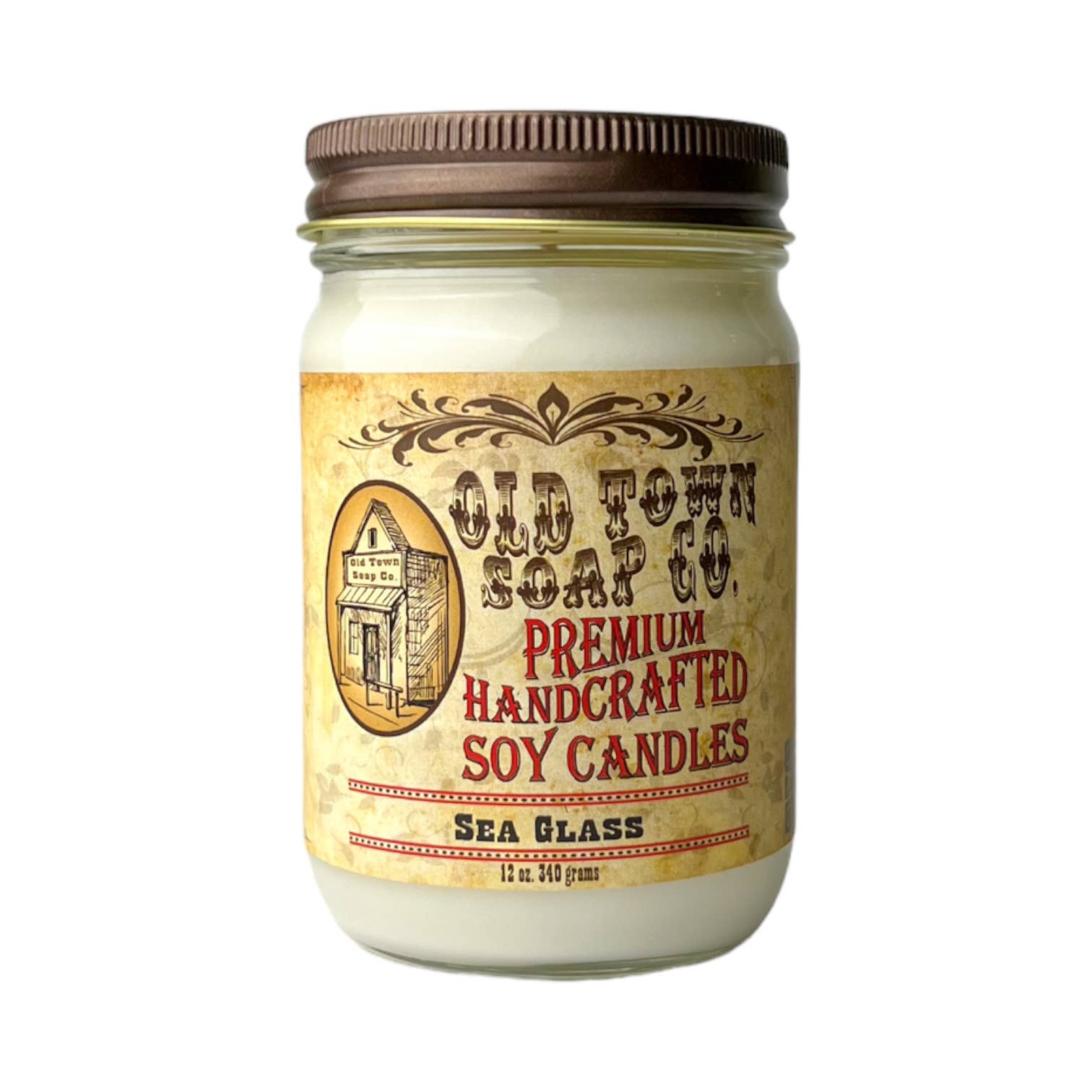 Old Town Soap Co. - Wholesale Jar/Filled Candle - 12oz. Candles - Premium Candles for your Home22