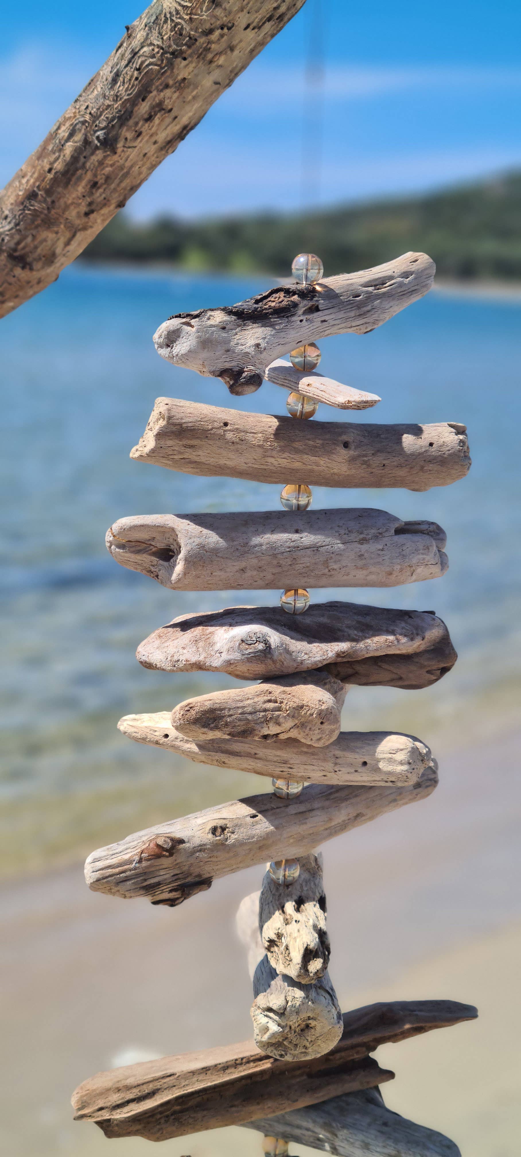 BELLA STORIA CREAZIONE - Wholesale Mobile - Driftwood mobile from the Mediterranean,3