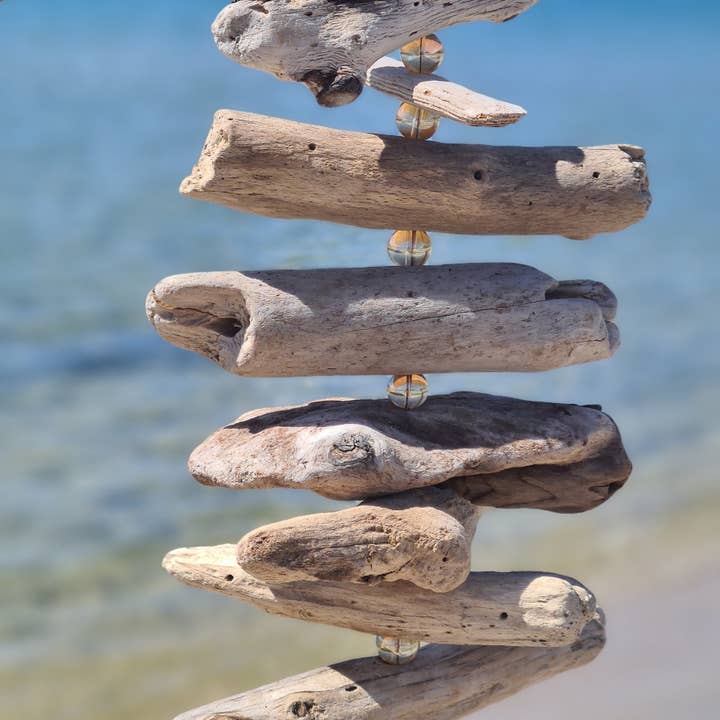 BELLA STORIA CREAZIONE - Wholesale Mobile - Driftwood mobile from the Mediterranean,3