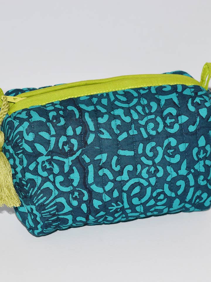 Pequena Bolsa de Viagem Impermeável | Koko Floral Twilight por atacado de Amisha