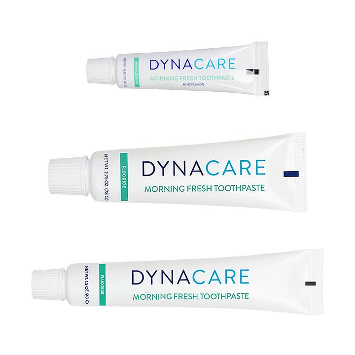 Dynarex Morning Fresh Mint Toothpaste with Fluoride for wholesale by Go Bulk Medical