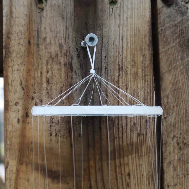 Natures Artifacts Inc - Wholesale Wind Chime - White Onyx Butterflies Wind Chime - Gemstone Decor