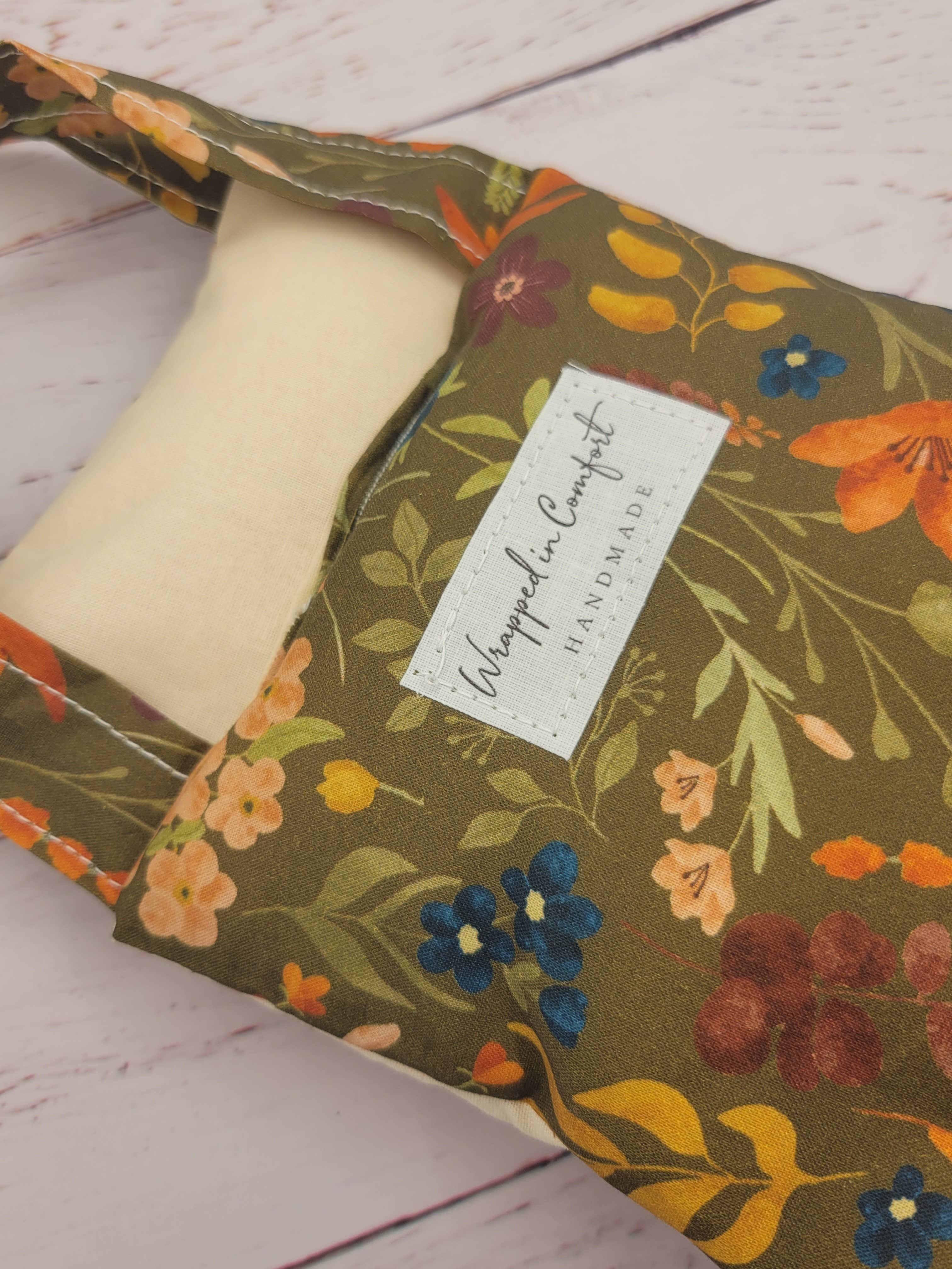 Wrapped In Comfort - Vente Compresses chaud/froid - Coussin chauffant en coton biologique - Enveloppe pour le cou1