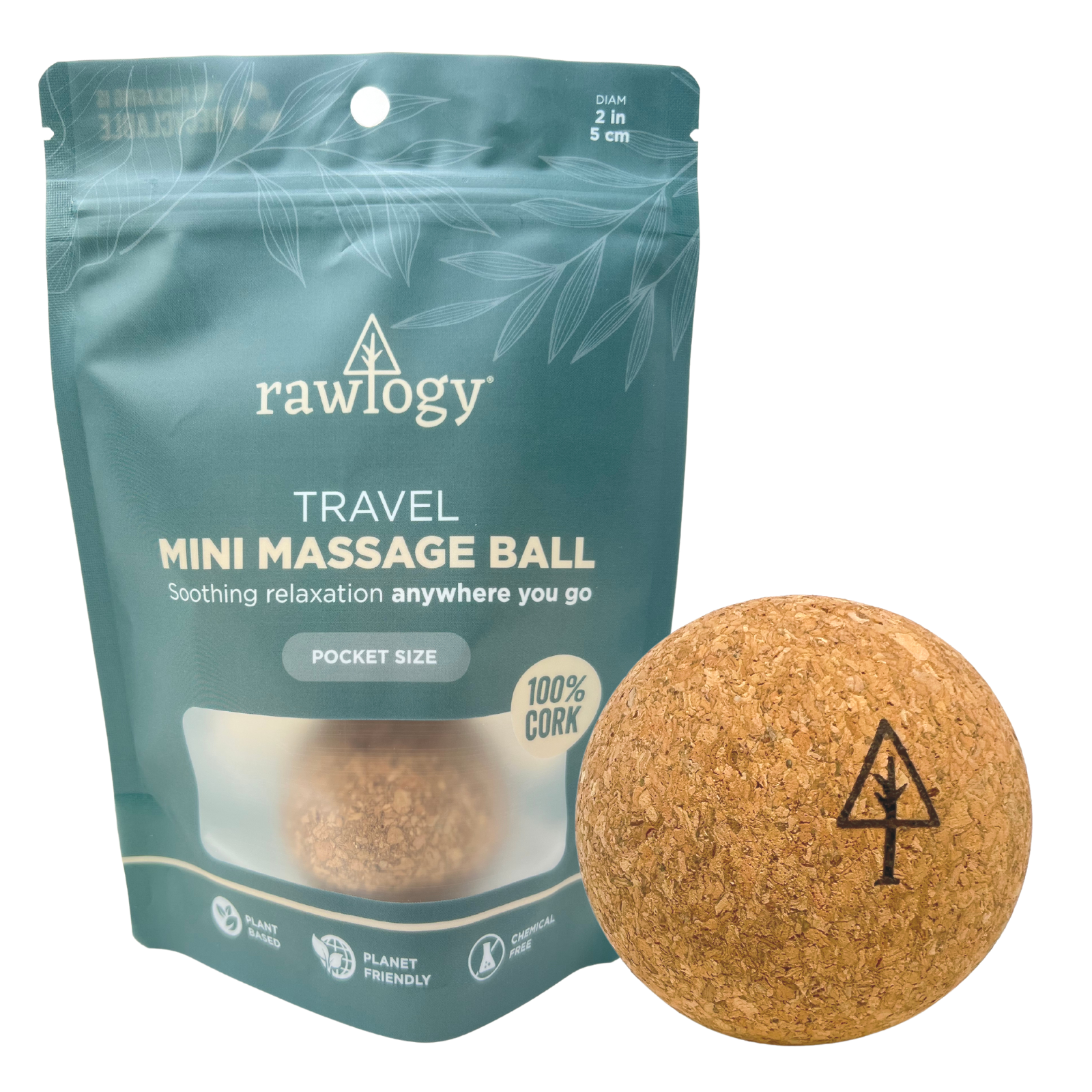Rawlogy - Wholesale Body Massager - Rawlogy® Cork Massage Ball0