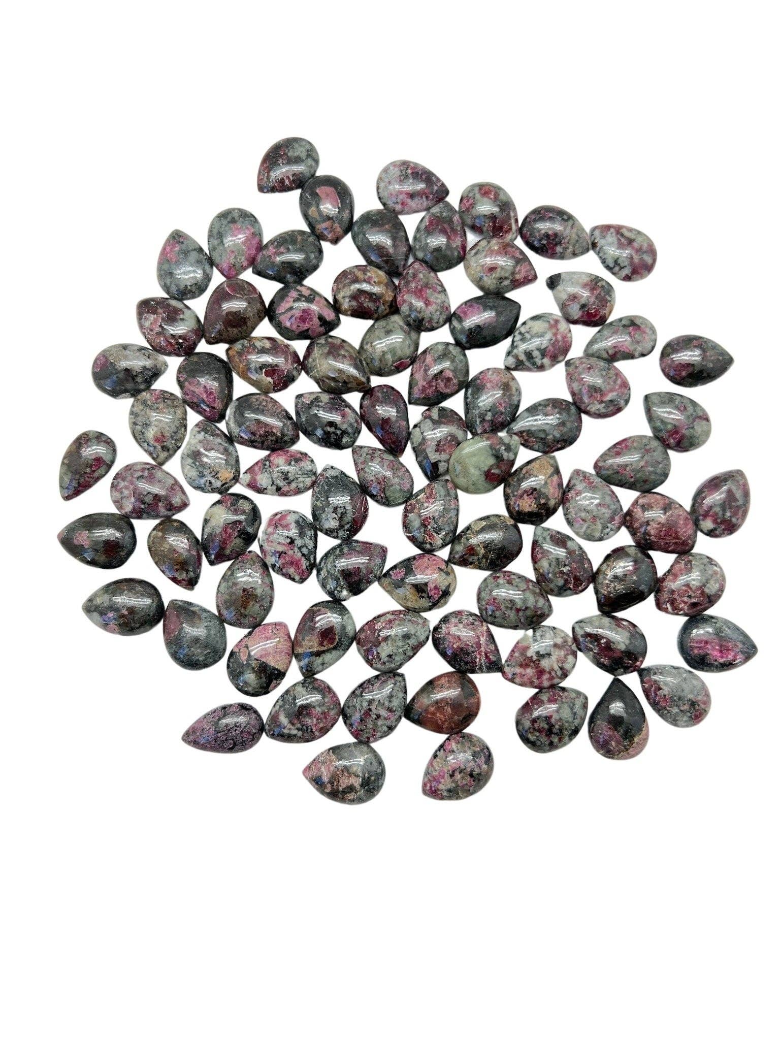 New Moon Beginnings - Wholesale Spiritual Stone/Crystal - Eudialyte Cabochon - Teardrop3