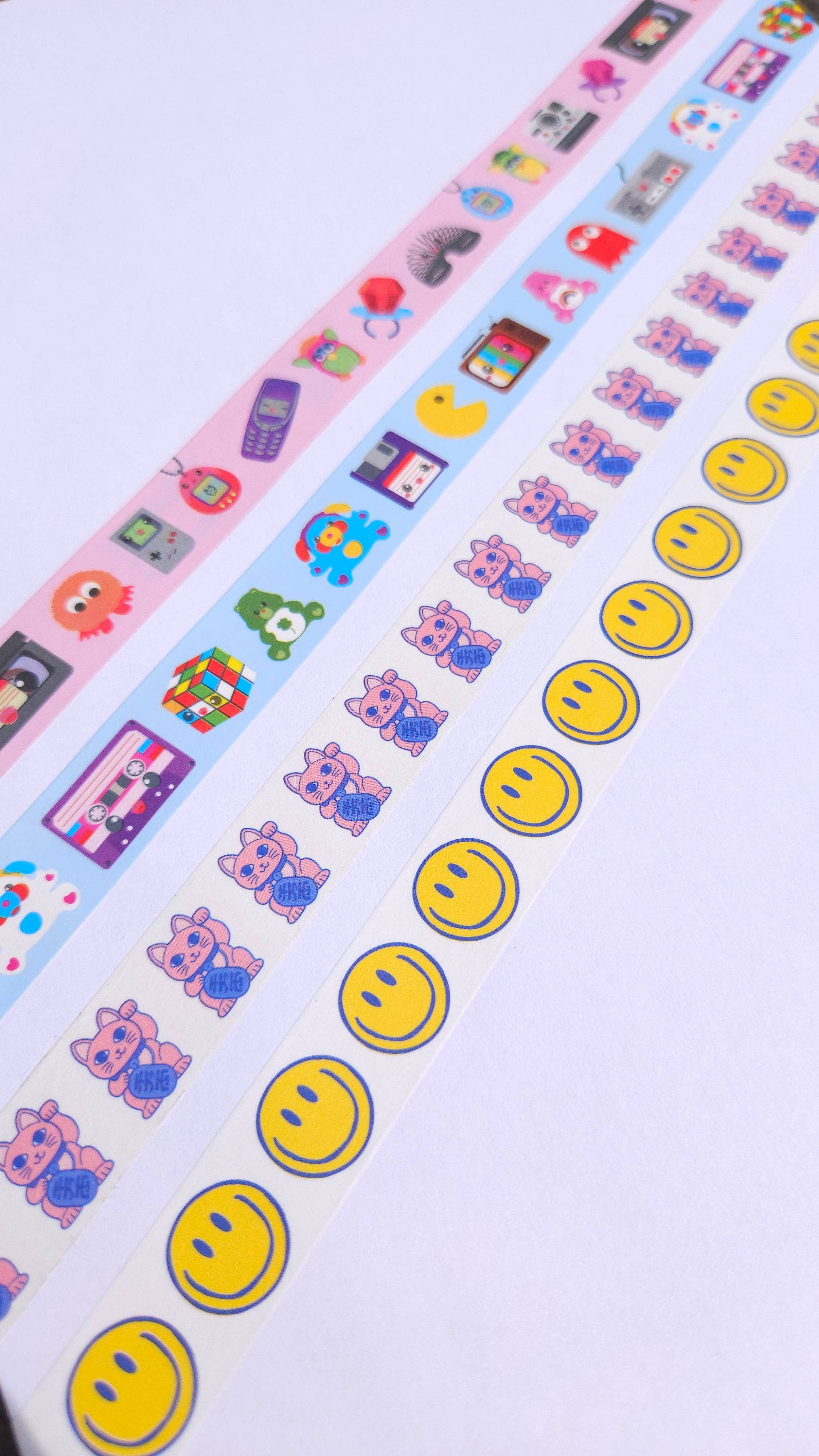 Studio Inktvis - Wholesale Washi Tape - Washi Tape 90's icons popculture retro vintage tape3