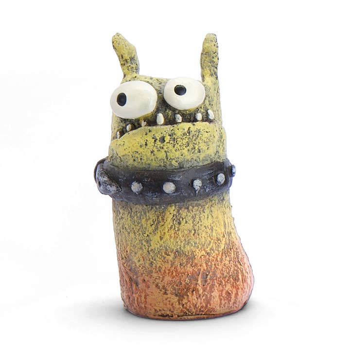 Bloomies Diesel Blobhouse Planter - Yellow for wholesale by Cohasset Gifts