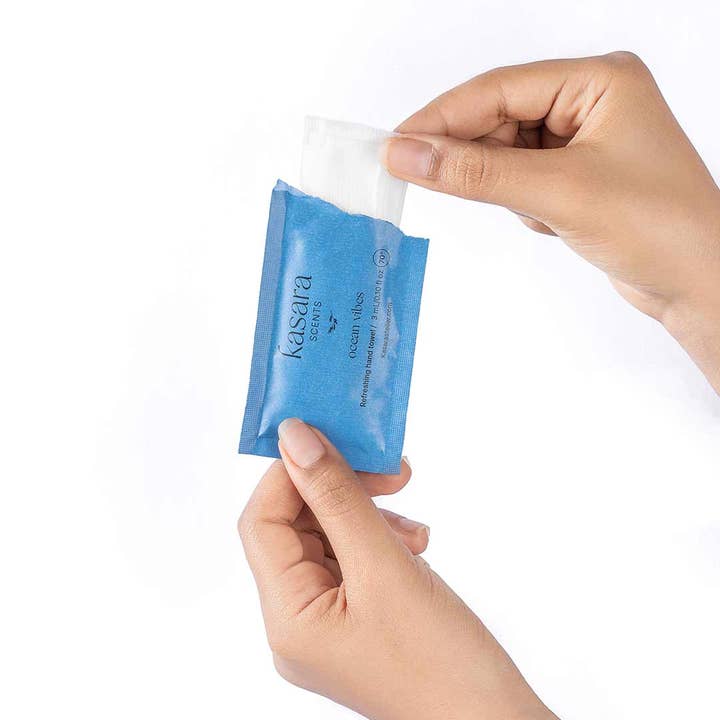 Kasara Atelier - Wholesale Face & body wipes - 60 Scented wipes mix box pink4