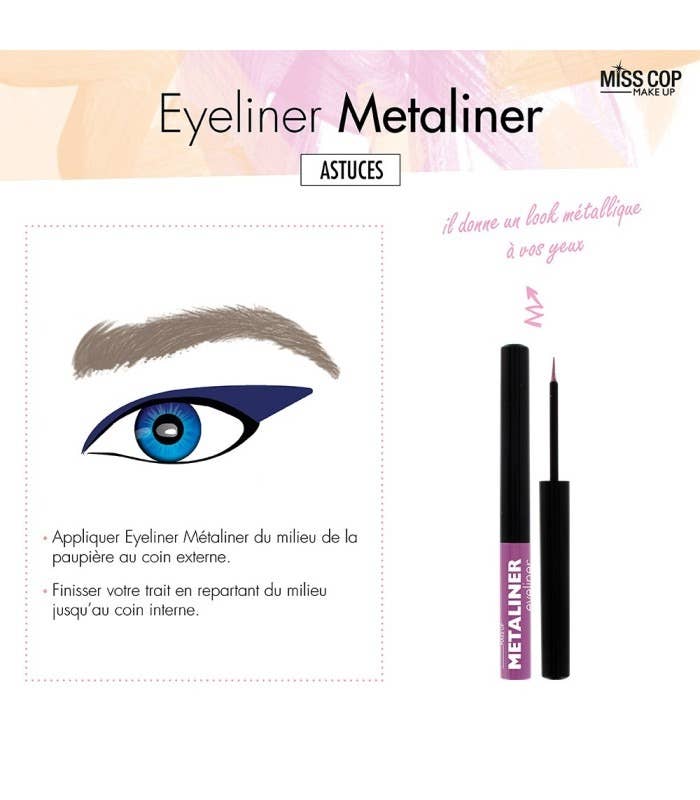 MISS COP - Wholesale Eyeliner/Pencil - METALINER EYELINER6