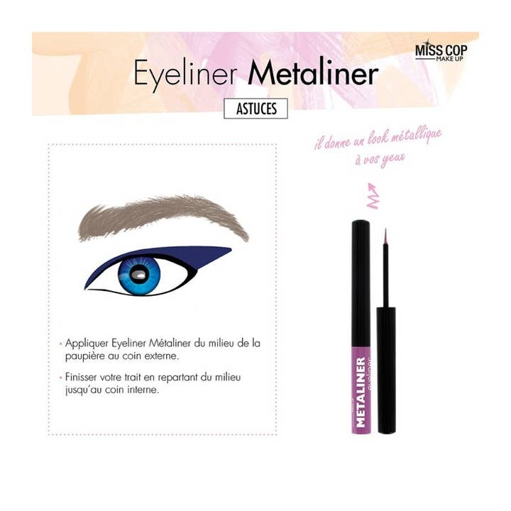 MISS COP - Vendita all'ingrosso Eyeliner/matite - EYELINER METALINER6