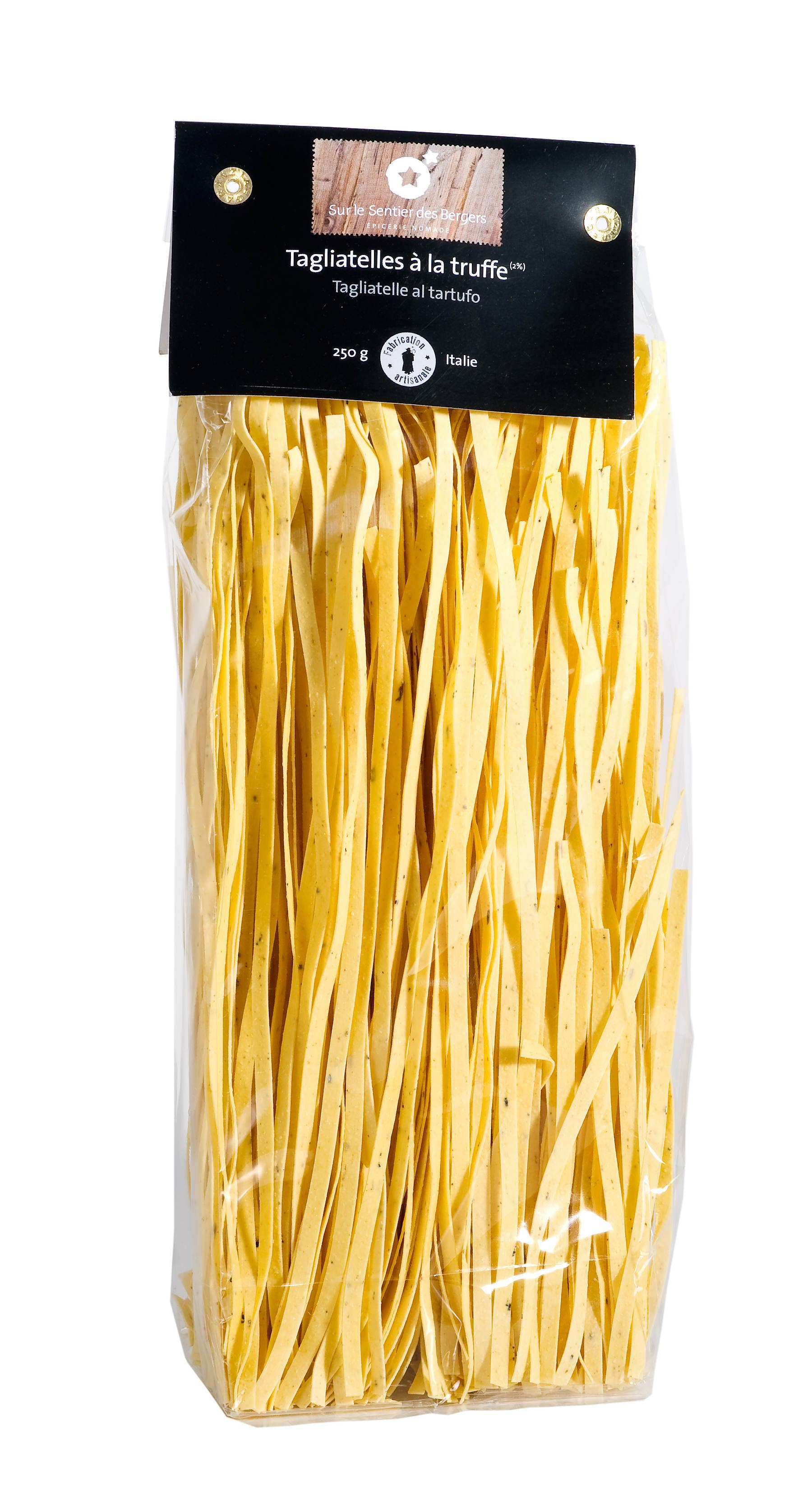 Sur le Sentier des Bergers - Wholesale Pasta - Black Truffle Egg Tagliatelle - 250g0