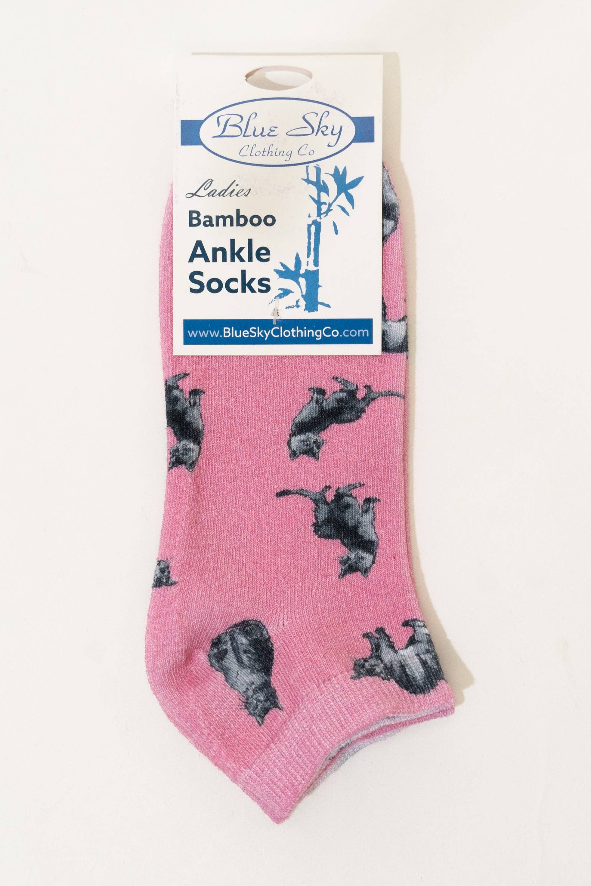 Blue Sky Clothing Co LLC - Wholesale Socks - Women's - Ladies Ankle Bamboo Socks, Assorted Prints2